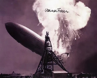 Werner Franz autograph