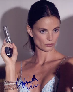 Gabrielle Anwar autograph