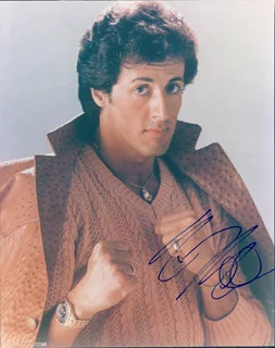 Sylvester Stallone autograph