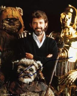 George Lucas autograph