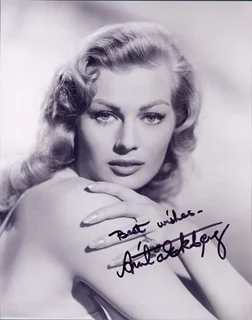 Anita Ekberg autograph