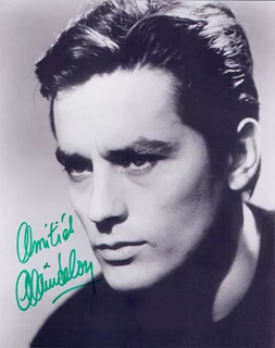 Alain DeLon autograph