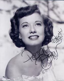 Peggy Dow autograph