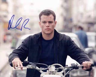 Matt Damon autograph