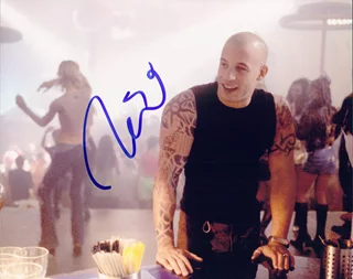 Vin Diesel autograph