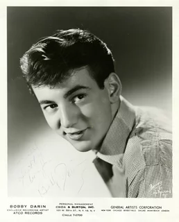 Bobby Darin autograph