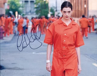 Anne Hathaway autograph