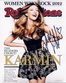 Amy Heidemann autograph