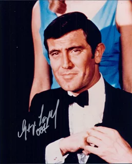 George Lazenby autograph