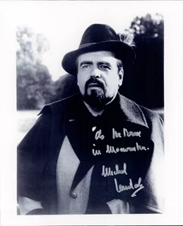 Michael Lonsdale autograph