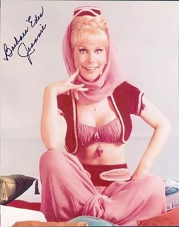 Barbara Eden autograph