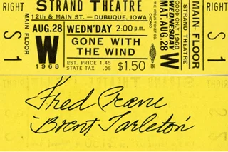 Fred Crane autograph