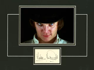 A Clockwork Orange autograph