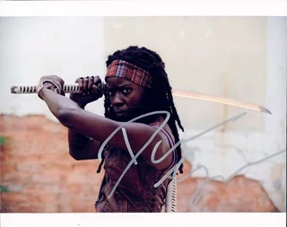 Danai Gurira autograph