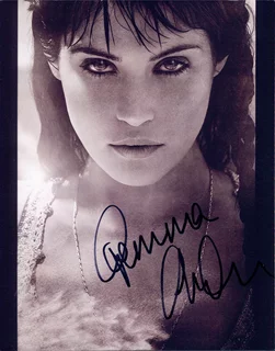 Gemma Arterton autograph
