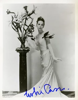 Leslie Caron autograph
