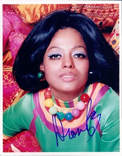 Diana Ross autograph