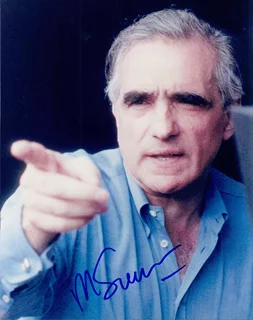 Martin Scorsese autograph