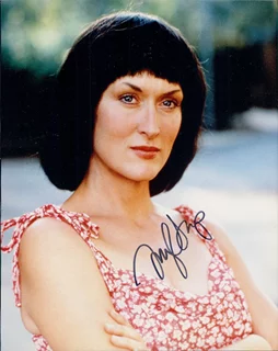 Meryl Streep autograph