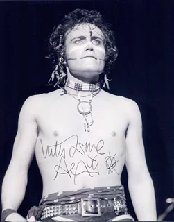 Adam Ant autograph