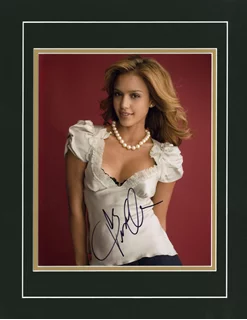 Jessica Alba autograph