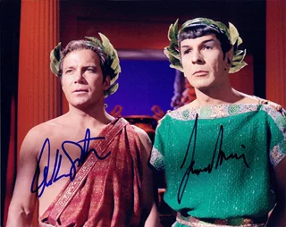 Star Trek autograph