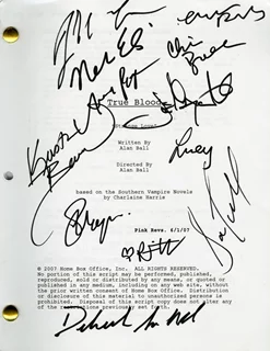 True Blood autograph