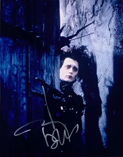 Johnny Depp autograph