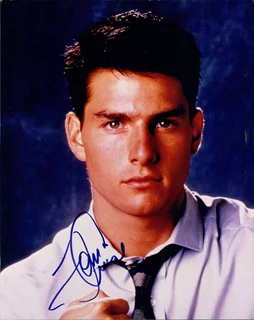 Tom Cruise autograph