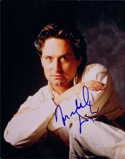 Michael Douglas autograph