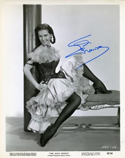 Cyd Charisse autograph