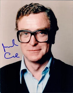 Michael Caine autograph