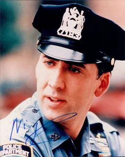 Nicolas Cage autograph