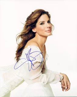 Sandra Bullock autograph