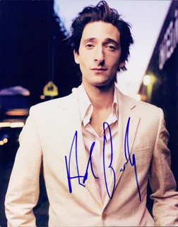 Adrien Brody autograph