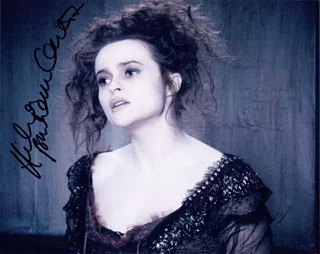 Helena Bonham Carter autograph