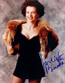 Juliette Binoche autograph