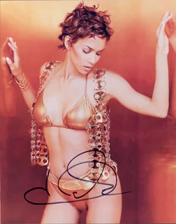 Halle Berry autograph