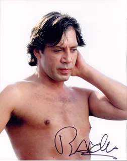 Javier Bardem autograph