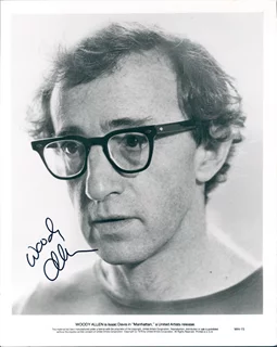 Woody Allen autograph