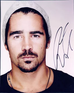 Colin Farrell autograph