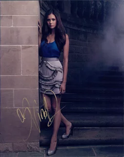 Nina Dobrev autograph