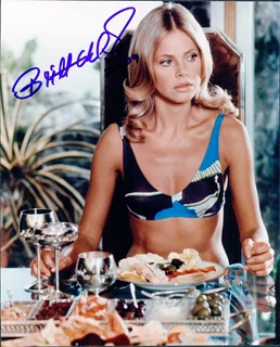 Britt Ekland autograph
