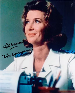Lois Maxwell autograph