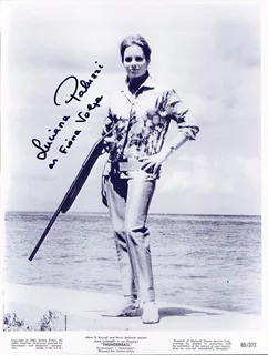 Luciana Paluzzi autograph