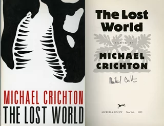 Michael Crichton autograph
