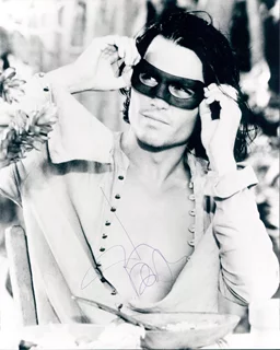 Johnny Depp autograph