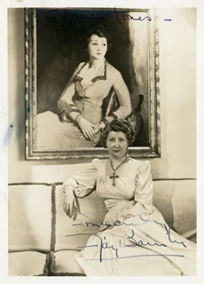 Fay Bainter autograph