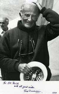 Fred Zinnemann autograph