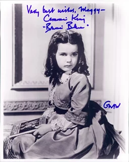 Cammie King autograph